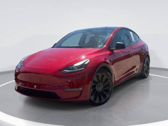 TESLA MODEL Y 2022 7SAYGDEFXNF499307 image